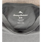 Tommy Bahama Spin Class Roulette T Shirt Mens M Black Casino Graphic Tee