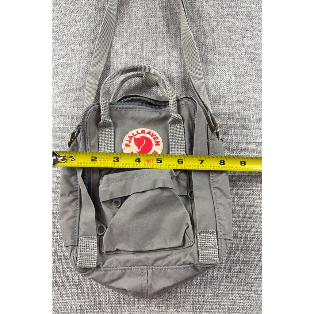 Fjallraven Kanken Sling Bag 23797 Fog Gray Crossbody Mini Backpack Purse