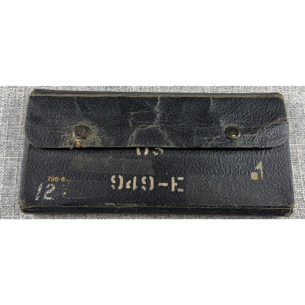 Vintage Keuffel & Esser Minusa 795-8 Drafting Tool Set Compasses Case USA K&E