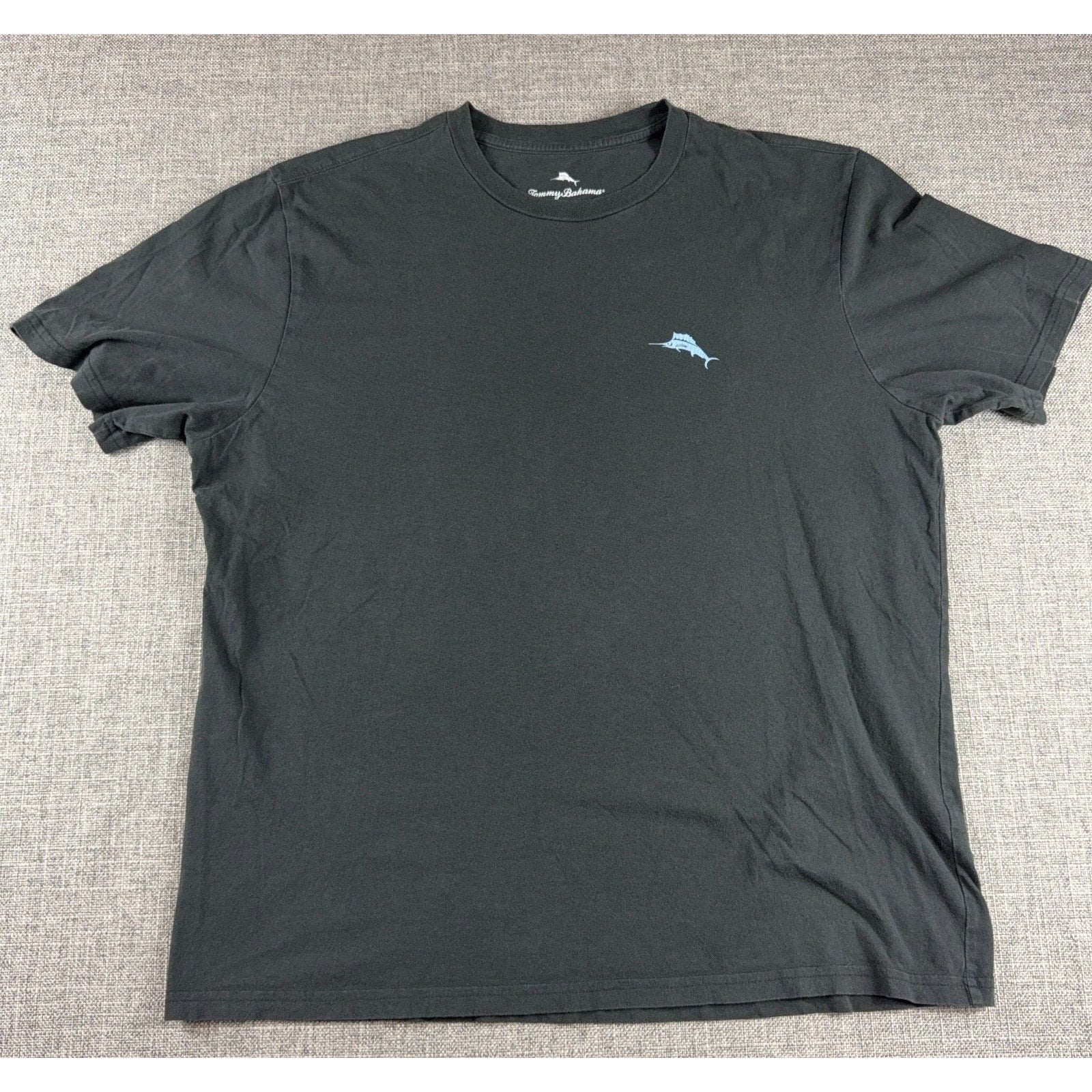Tommy Bahama Spin Class Roulette T Shirt Mens M Black Casino Graphic Tee