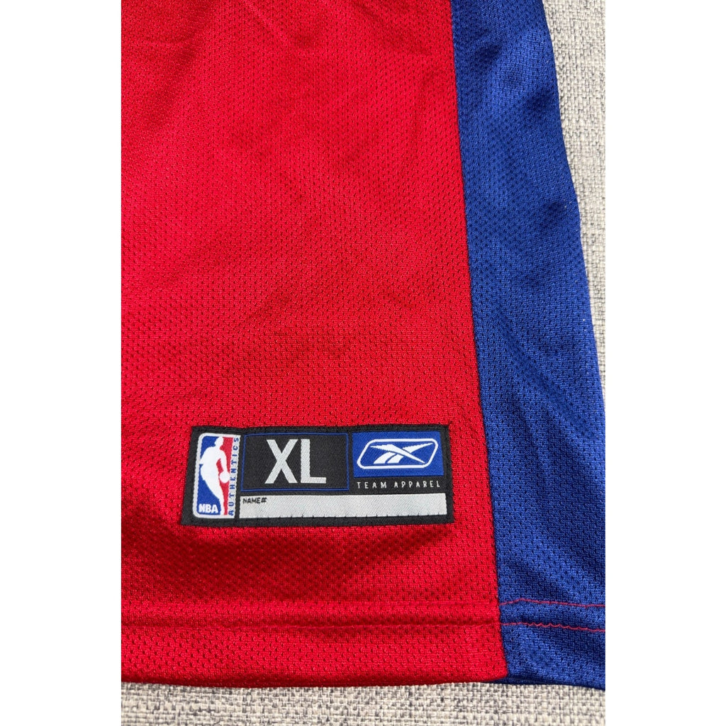 NWT Reebok Rasheed Wallace Detroit Pistons #36 Jersey Mens XL NBA Y2K