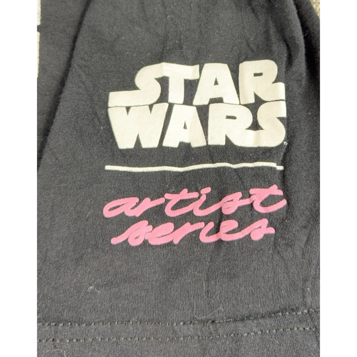 Star Wars Artist Series Darth Vader T Shirt 2XL Fifth Sun Black Pink Graphic Tee