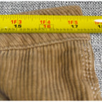 Dickies Girl Corduroy Carpenter Pants Womens Juniors 7/28 Tan Y2K Utility
