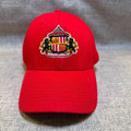 Sunderland AFC Hat UTS Red Embroidered Crest Adjustable Soccer Cap OSFA