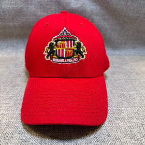 Sunderland AFC Hat UTS Red Embroidered Crest Adjustable Soccer Cap OSFA