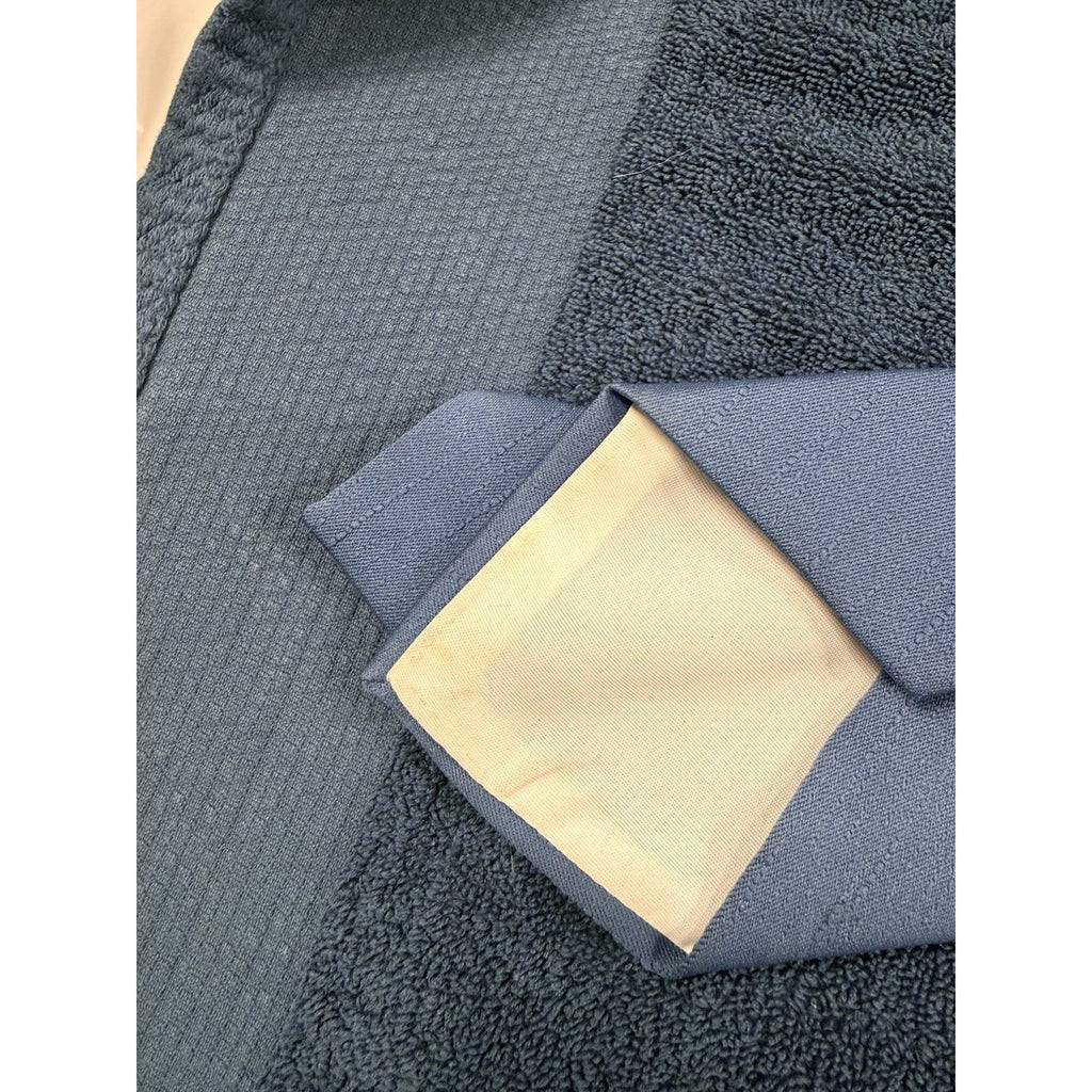 Vintage House of Alden Blue Textured Neck Tie Retro Business Formal Polyester