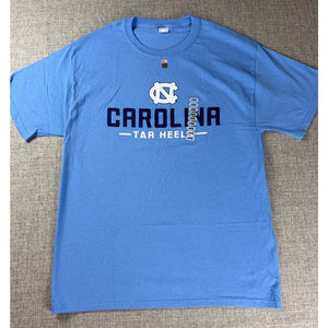 UNC Tar Heels T Shirt Mens Large Carolina Blue North Carolina NCAA Basketball