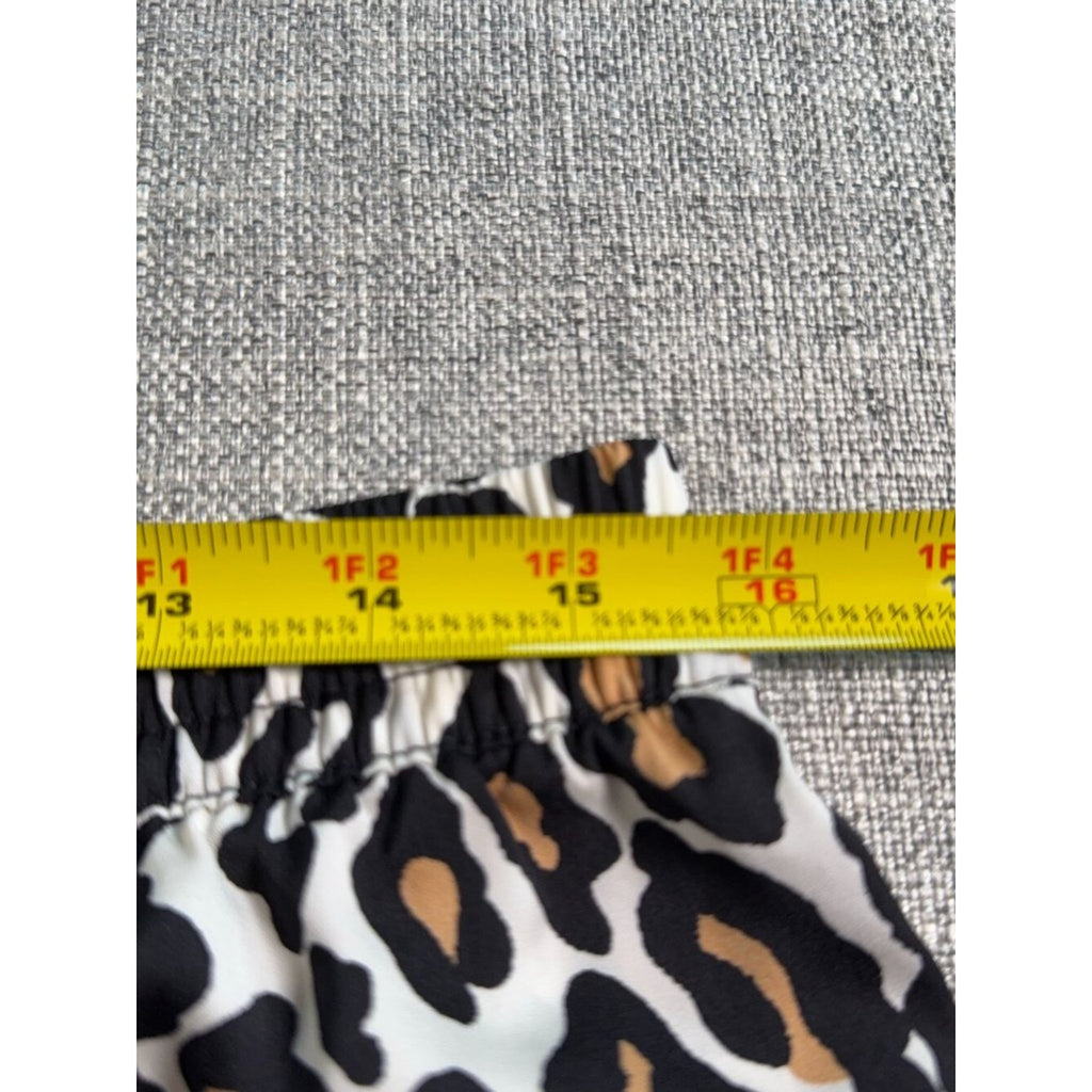 Banana Republic Leopard Print Pull-On Pants Medium