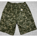Carhartt Force Camo Shorts Boys L 14-16 Rugged Flex Outdoor Hunting Stretch