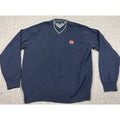 Tommy Hilfiger Auburn Tigers Sweater Mens S Navy V Neck Cotton NCAA