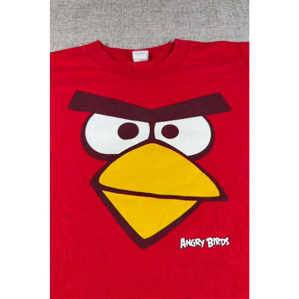 Angry Birds Red Graphic T Shirt Mens XL Fifth Sun Rovio Gamer Y2K 2010s Tee