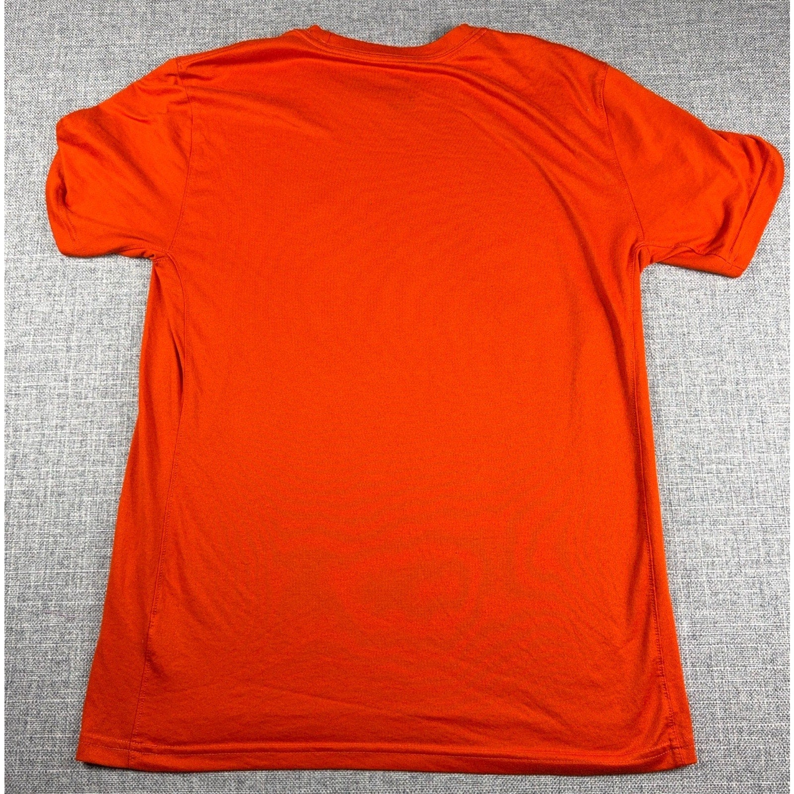 Nike Virginia Tech Hokies T Shirt Men M Orange Dri-FIT College NCAA VT Logo