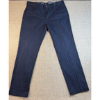 Tommy Hilfiger Chino Pants Mens 38x30 Navy Tailored Fit Tagged 38x34