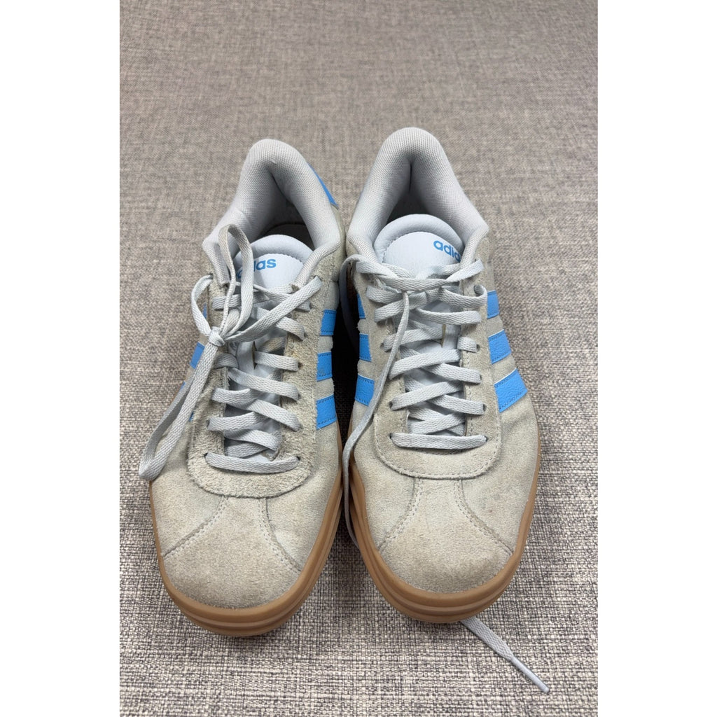 Adidas VL Court Bold Womens 8.5 Halo Blue Gum Platform Sneakers IH2310