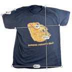 Bearded Dragons Rule Graphic T Shirt Men’s Medium Black Reptile Lizard Tee