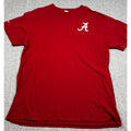 Alabama Crimson Tide Centerplate Staff T Shirt Mens XL Red Delta Pro Weight
