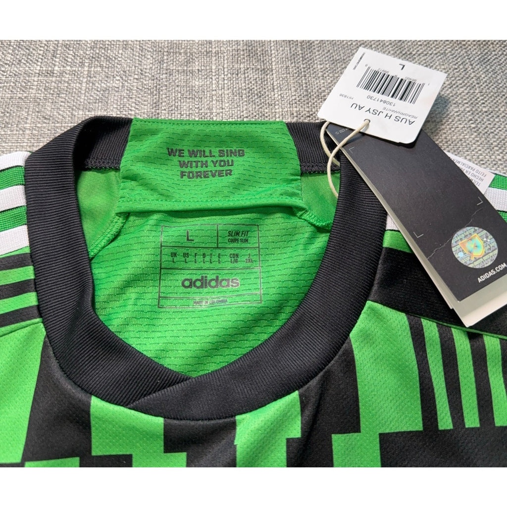 adidas Austin FC 2023/24 Las Voces Authentic Jersey Mens L NWT HI1836