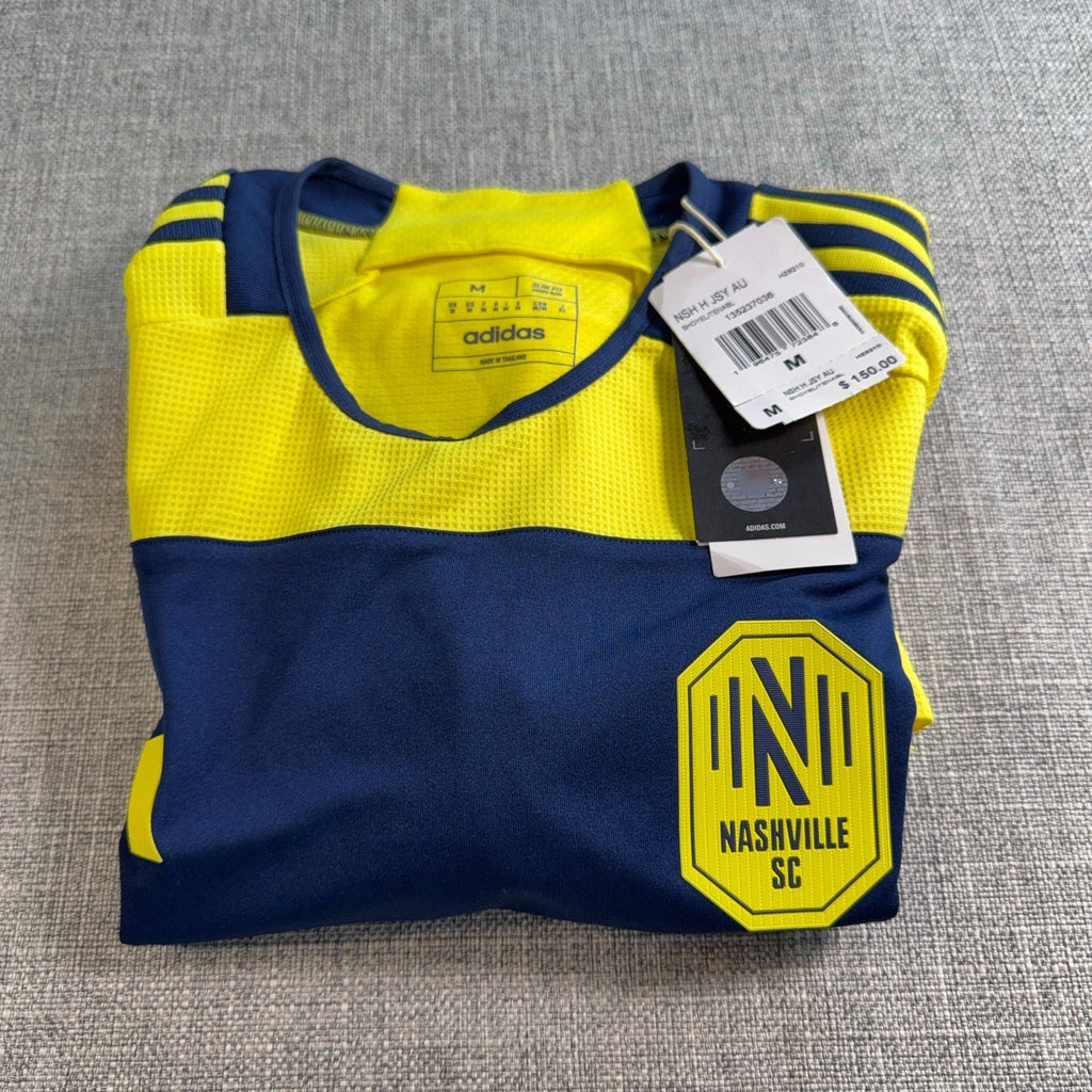 Adidas Nashville SC Authentic Jersey Mens Medium NWT 24/25 Home MLS HZ6210