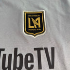 LAFC Adidas Long Sleeve Training Top Mens M Gray YouTube TV MLS ClimaCool