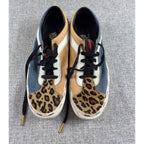 Vans Bold Ni Bender Shoes Mens 10 Leopard Denim Houndstooth Patchwork UltraCush