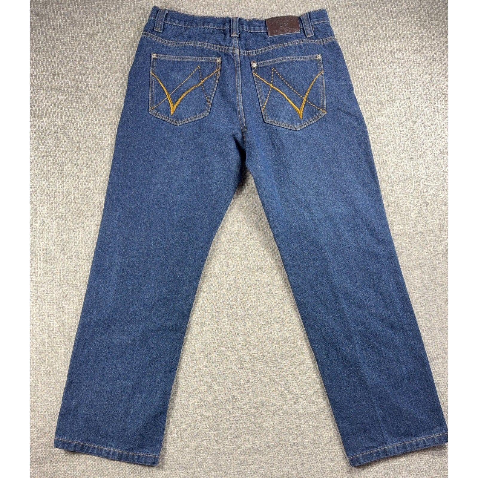 Bare Fox OneColorOneNation Jeans 26 Rose Embroidered Dark Wash Y2K Denim