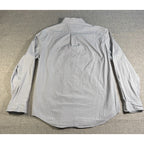 Vineyard Vines Classic Fit Tucker Shirt Mens Medium Gray Gingham Cotton Stretch