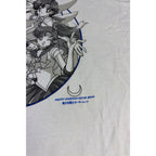 Sailor Moon T Shirt Mens XL Pretty Guardian Anime Sailor Scouts White Graphic T