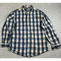Lot 2 Carhartt S218 Plaid Shirts Mens M Regular Long Sleeve Workwear