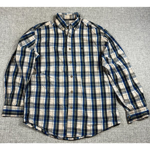 Lot 2 Carhartt S218 Plaid Shirts Mens M Regular Long Sleeve Workwear