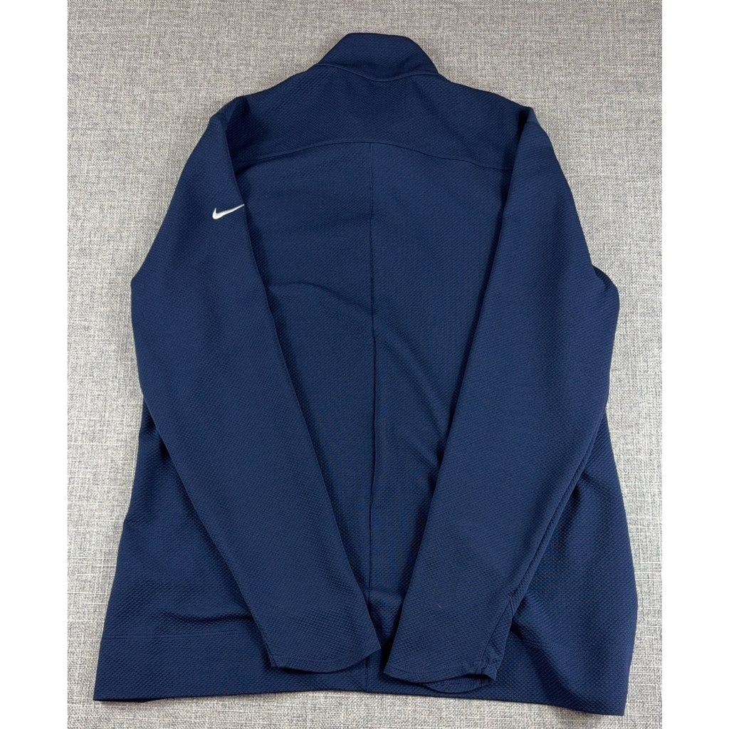 Nike Dri-FIT 2019 US Open Pebble Beach Golf 1/4 Zip Pullover Mens L Navy