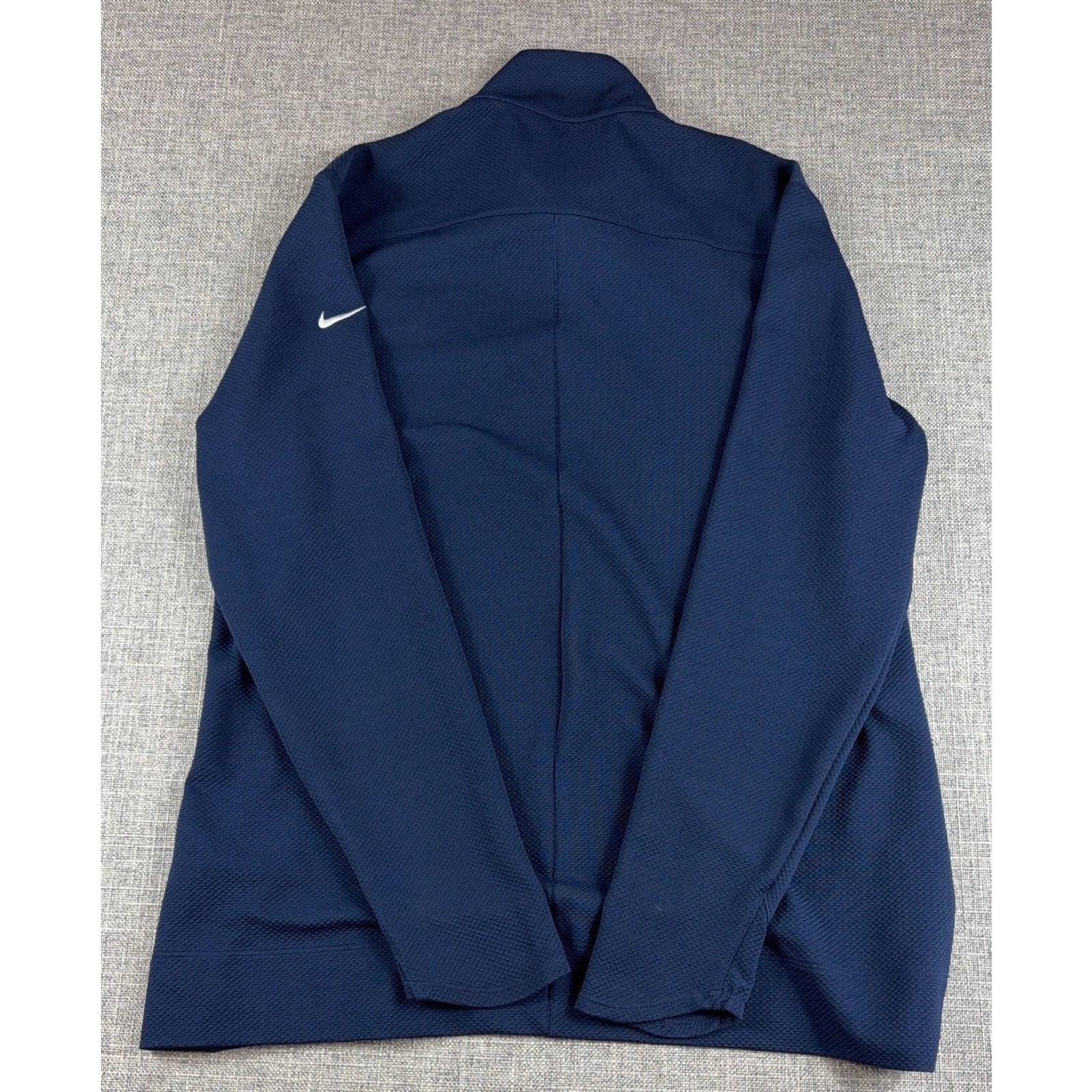 Nike Dri-FIT 2019 US Open Pebble Beach Golf 1/4 Zip Pullover Mens L Navy
