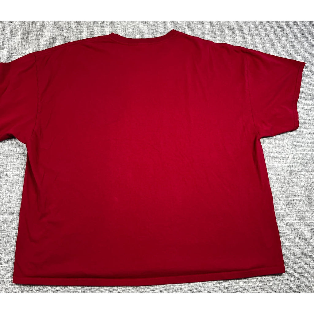 Arkansas Razorbacks T Shirt Men’s 2XL Red NCAA Hog Logo Fanatics