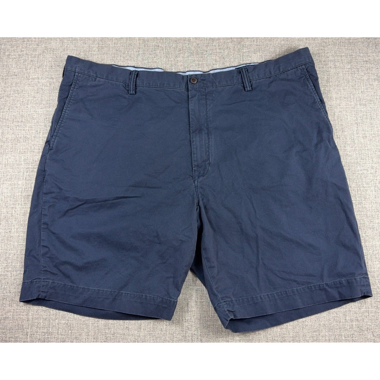 Polo Ralph Lauren Chino Shorts Mens 44B Navy Blue Stretch Classic Fit 9"