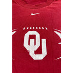 Nike Oklahoma Sooners OU Football T Shirt Mens XL Red Big 12 College NCAA