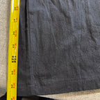 Black Lagenlook Wide Leg Overall Jumpsuit Boho Minimalist
