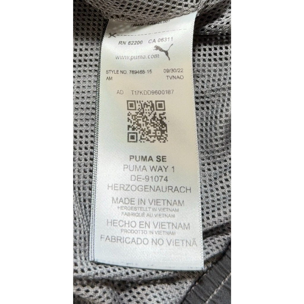 Puma Manchester City Jacket Mens L 2022/23 Pre Match Gray Geometric 769468-15
