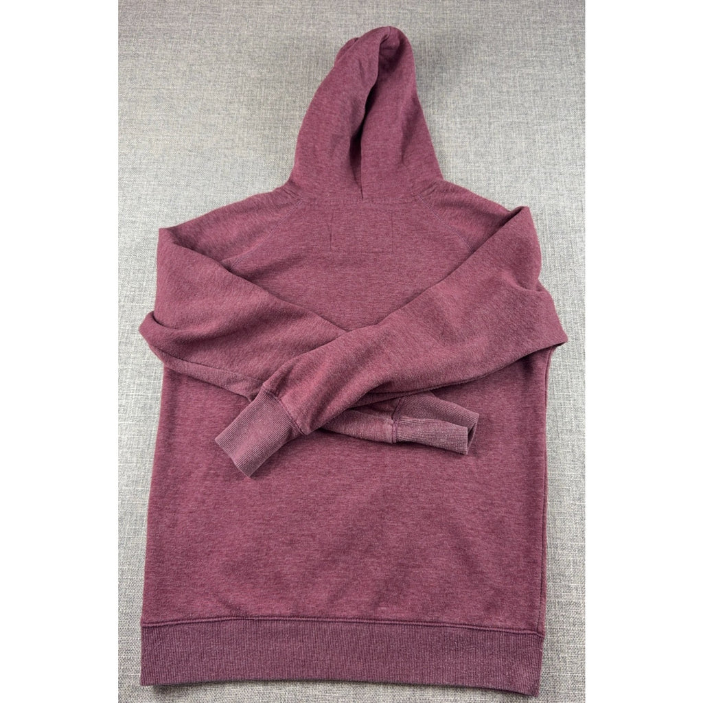 Ramones Hoodie 1-2-3-4 Clothing Medium Burgundy Punk Rock Band Pullover
