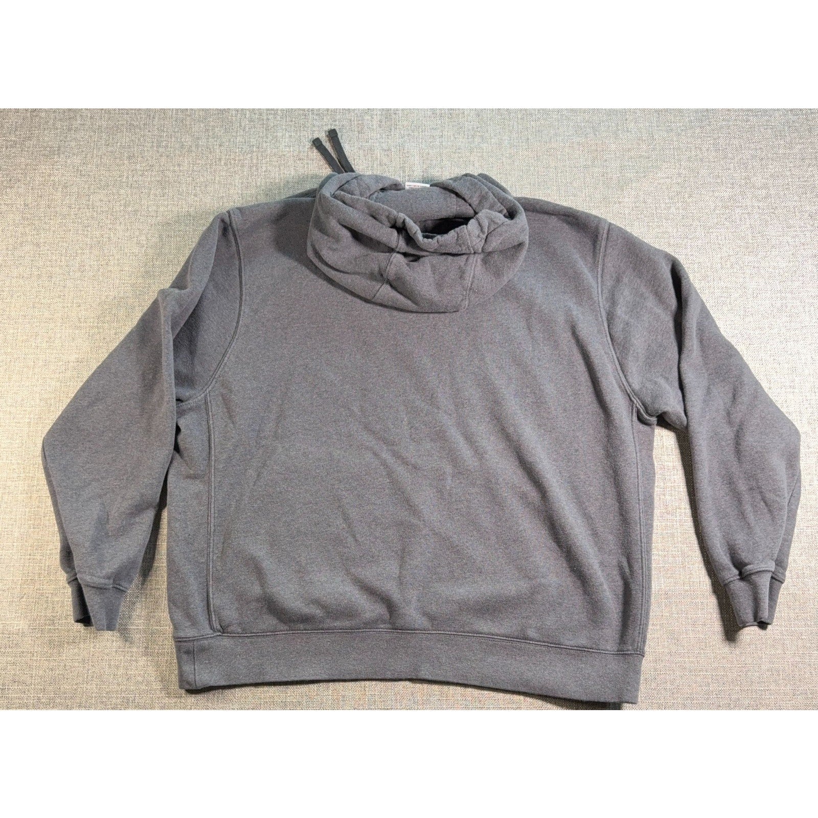 Nike Club Fleece Hoodie Mens XL Gray Pullover Sweatshirt Swoosh BV2654-071
