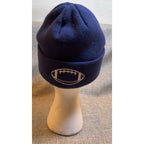 Dallas Football Knit Beanie Hat Lot of 2 Navy Gray Pom Cuffed Winter