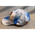 Toronto Blue Jays New Era 9TWENTY Hat Tie Dye Blue Gray Adjustable MLB Cap