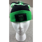 Austin FC Beanie Pom Knit Hat Q2 Stadium Black Green MLS Soccer One Size