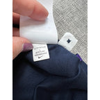 Nike Air Jordan Jumpman Navy Purple Polo Shirt Men’s Large