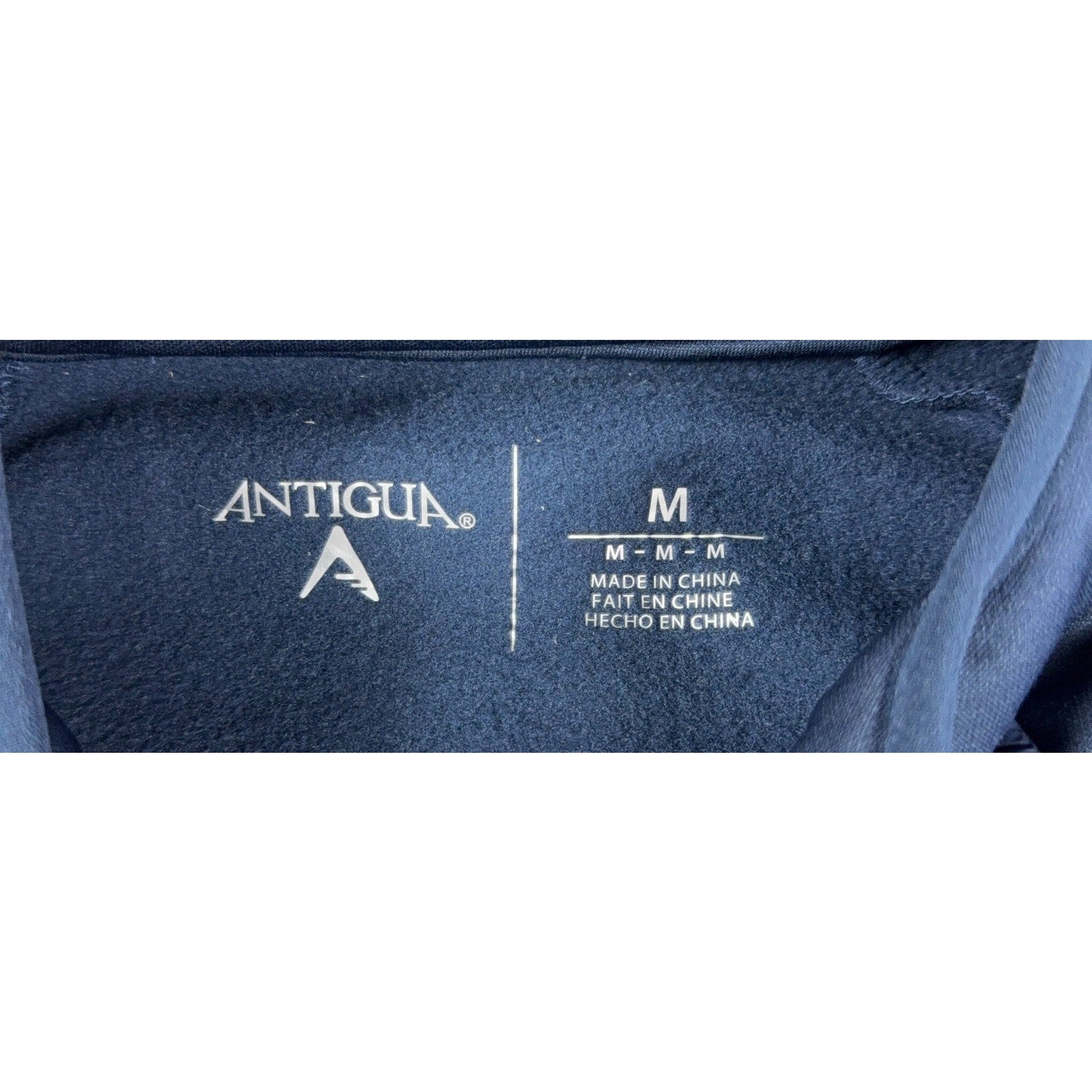 NWT Antigua Nashville SC Jacket Mens M MLS Hybrid Quilted Full Zip Navy