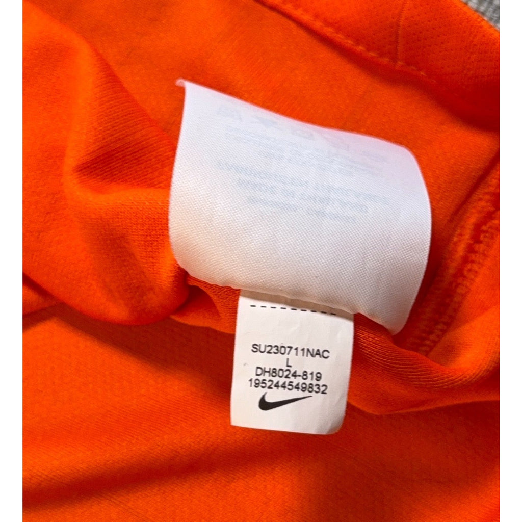 Nike Dri-FIT Referee II Soccer Jersey Men's L Orange Slim Fit DH8024-819