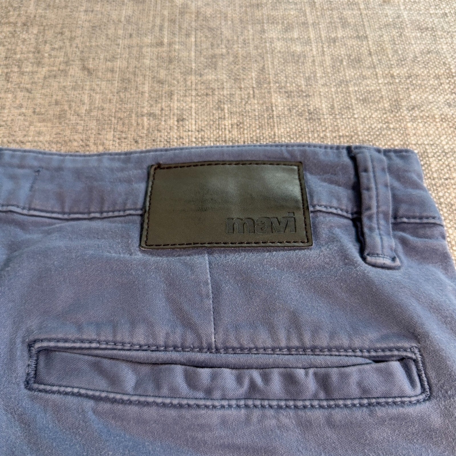 Mavi Jacob Men’s Shorts Lot 2 Pair Size 34 Blue Stretch Chino Cotton Casual