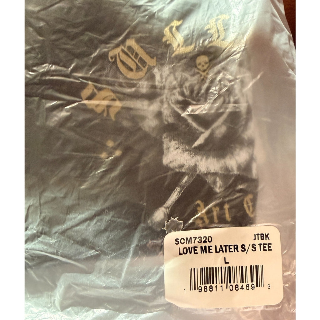 Sullen Art Collective Love Me Later Premium T Shirt Mens L Black NWT SCM7320