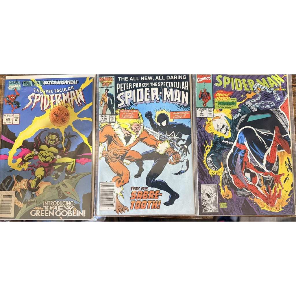 Spider-Man Villains Hulk/Venom #1 Sinister 6 Hob/ Green Goblin Sabretooth Marvel