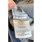 Eddie Bauer Women's Boyfriend Jeans Size 16 Button Fly Relaxed Blue 29 Inseam