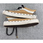 Vans Bold Ni Bender Shoes Mens 10 Leopard Denim Houndstooth Patchwork UltraCush