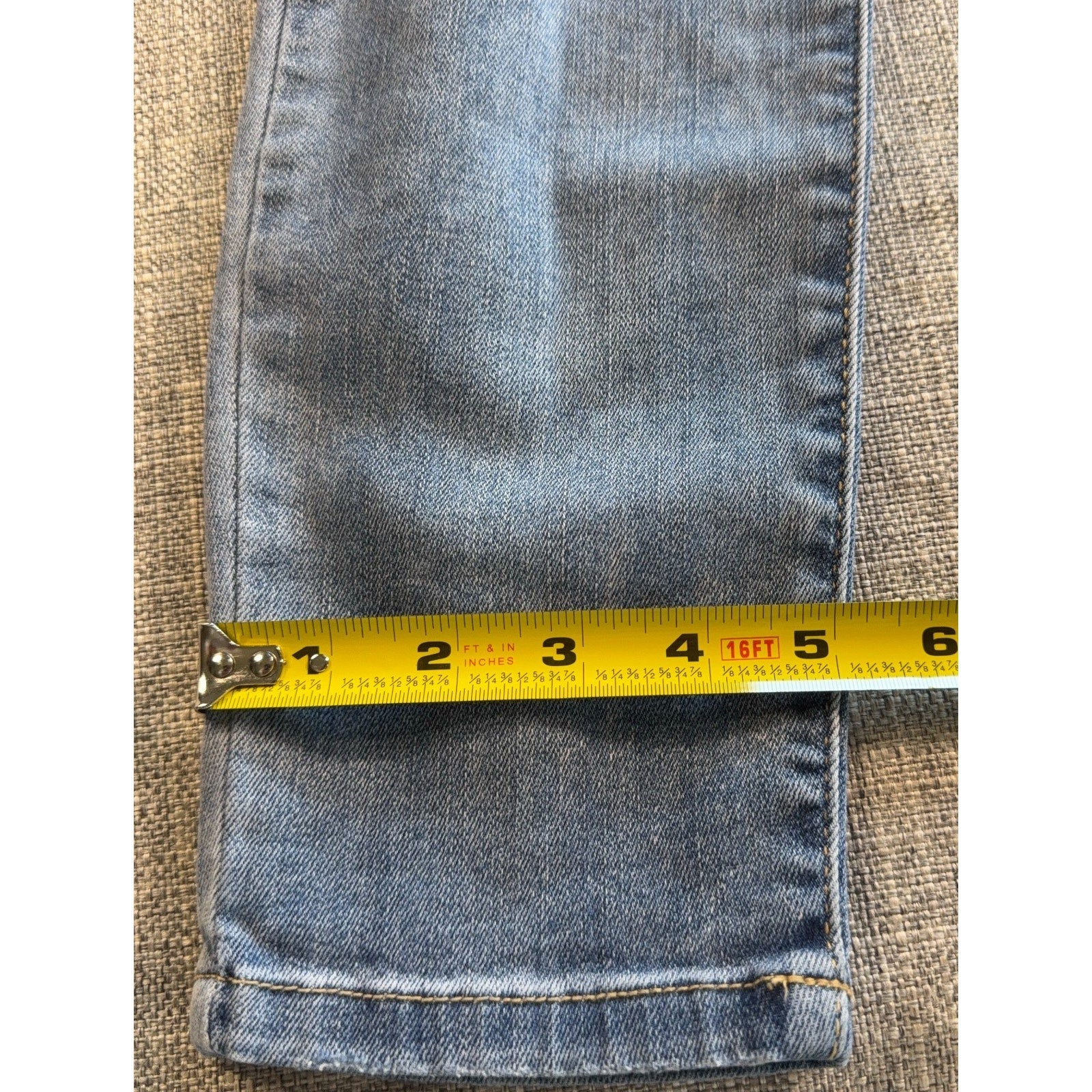 Judy Blue JB82125LT Jeans Womens 13/31 Skinny Stretch Distressed Denim